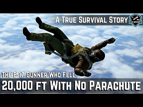 The B-17 Gunner Who Fell 20,000 Feet with No Parachute (And Lived) - A True Story