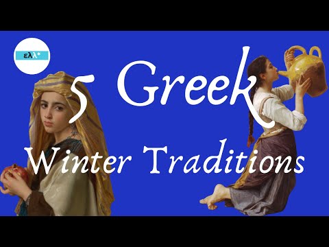 Unique Winter Traditions from Greece | Christian &amp; Pagan Customs ❄