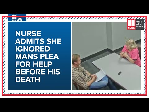 RAW INTERVIEW: Nurse who ignored plea of a man dying from an ulcer, interviewed by internal affairs