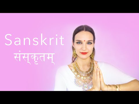 About the Sanskrit language