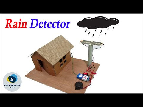 Rain Detector Project | How to Make Rain Detector Alarm at Home | Electronics Projects for Beginners