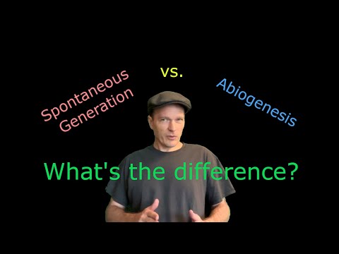 Spontaneous Generation vs. Abiogenesis. What&#039;s the difference?