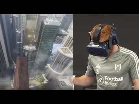 We Got Fulham Players to &#039;Walk the Plank&#039; on VR and They Nearly S--t Themselves | VR Challenge