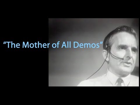 1968 “Mother of All Demos” by SRI’s Doug Engelbart and Team