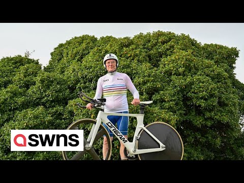 Britain&#039;s oldest cycling champion says he&#039;ll never stop racing - despite being 89 | SWNS