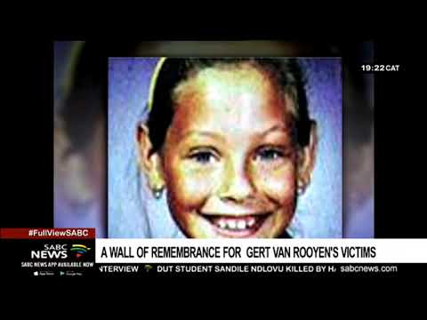 A wall of remembrance for Gert van Rooyen&#039;s victims