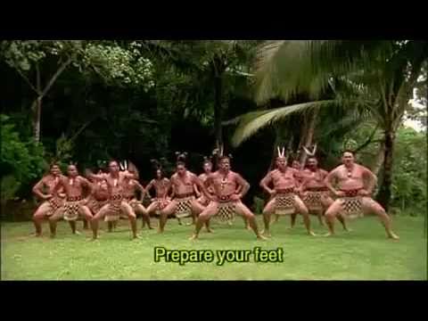 Original maori haka dance