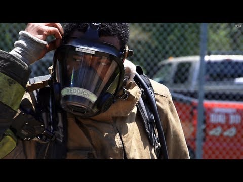 Firefighter recruits feel the heat of &#039;burn week&#039;