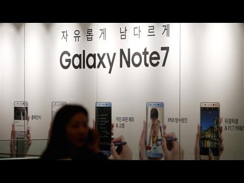 Samsung Dropping Galaxy Note 7