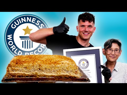 World&#039;s Largest Chicken Nugget w/ Nick DiGiovanni - Guinness World Records