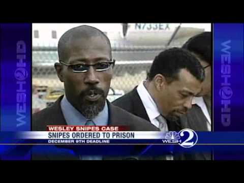 Wesley Snipes Ordered To Prison