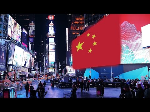 Chinese Propaganda in Times Square! | China Uncensored