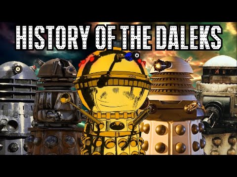 The HISTORY of the Daleks (&#039;Genesis&#039; to &#039;The Time War&#039; to &#039;Resolution&#039; - 1963-2020)