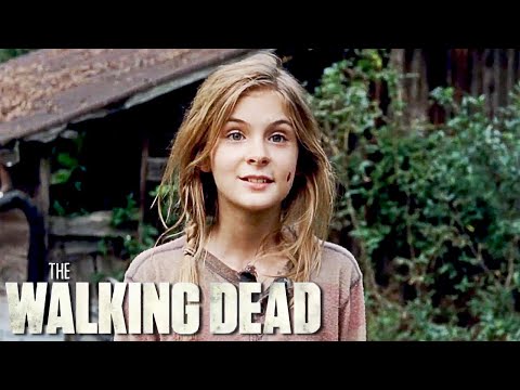 Lizzie Kills Mika in The Walking Dead 4x14