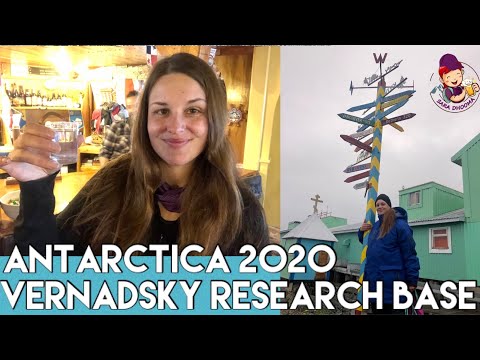 Antarctica 2020 | Vernadsky Research Base Vodka at World’s Southermost Bar &amp; Historic Wordie House