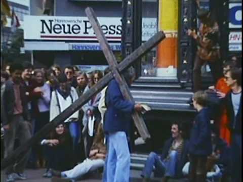 Arthur Blessitt in Hannover 1981
