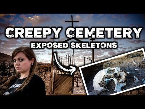 Haunted La Noria | Chile Ghost Town with Creepy Cemetery | EXPOSED GRAVES