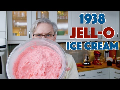 🔵 1938 Depression Era Jell-O Ice Cream Recipe