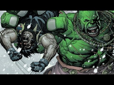 The Incredible Hulk Rips Wolverine In Half (Ultimate Wolverine vs Hulk Vol 1)