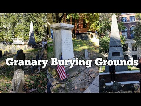 Granary Burying Ground in Massachusetts | Boston&#039;s third-oldest cemetery