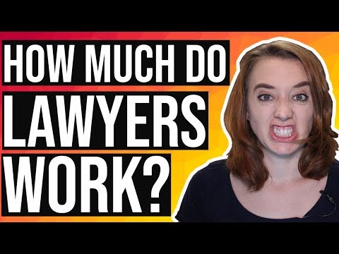 How Much Do Lawyers Work? (LAWYER&#039;S AVERAGE DAY!)