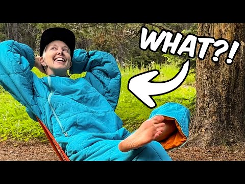 Wait... A WEARABLE sleeping bag?!