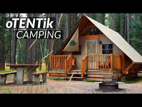oTENTik Camping Experience in Banff National Park | Do I Recommend?【4K】