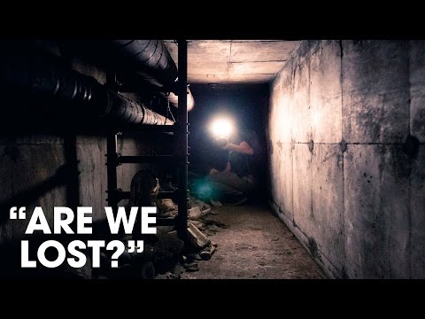 Exploring a HUGE Tunnel System at an Abandoned Asylum