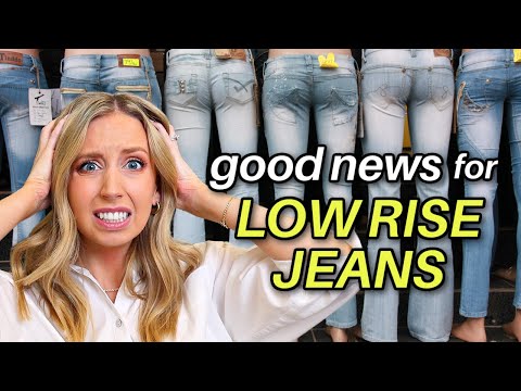 Time to Change Your Mind About Low Rise Jeans [Unpopular Opinion]