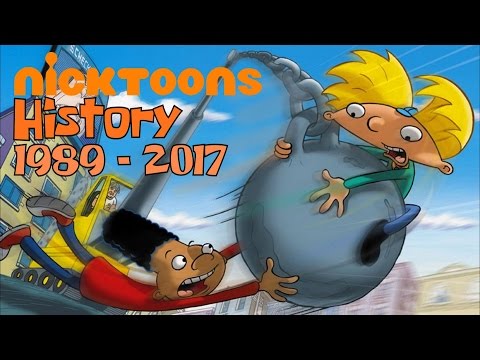 Nicktoons History 1989 - 2017