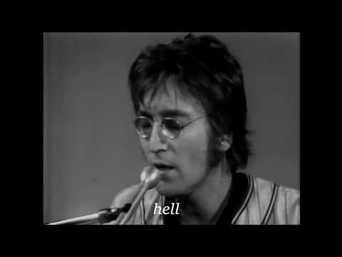 John Lennon has snapped...