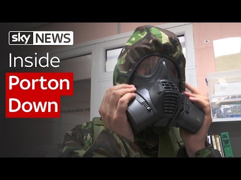 Inside Porton Down: Preparing For Gas Attacks