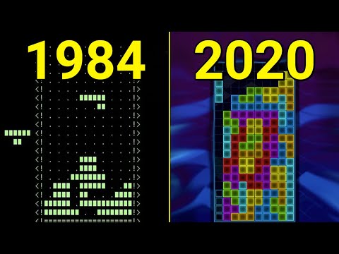 Evolution of Tetris Games 1984-2020