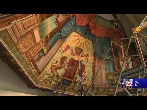 Vermont historians and art conservators continue reviving 19th century mural