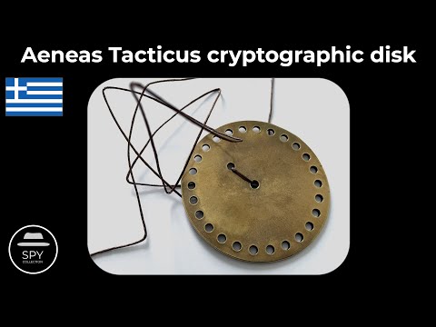 Aeneas Tacticus Cryptographic Disk