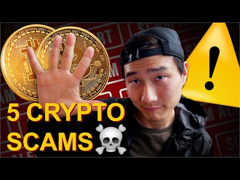 😱 AVOID THESE 5 CRYPTO SCAMS!!!