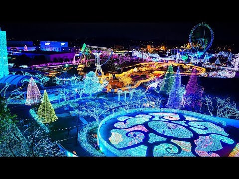 Japan Winter Christmas Lights || Tokyo Christmas Lights || Japan Village