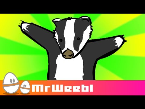Badgers : animated music video : MrWeebl