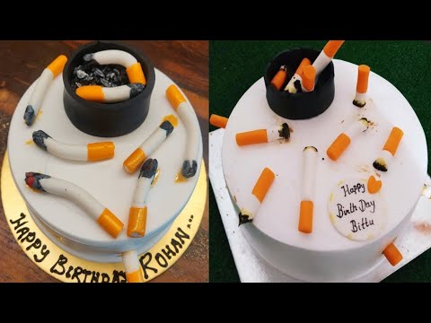 Cigarette Cake Design | How To A Make Cigarette Cake By Seller FactG