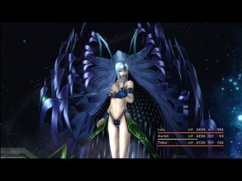 Final Fantasy X HD Remaster - Lady Yunalesca Boss Battle