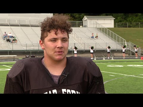 Clear Fork football player saves neighbor`s life by lifting car