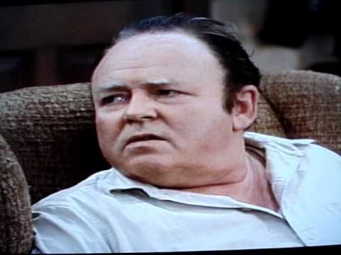 Archie Bunker on Cave Women, Cave Men &amp; First Fags