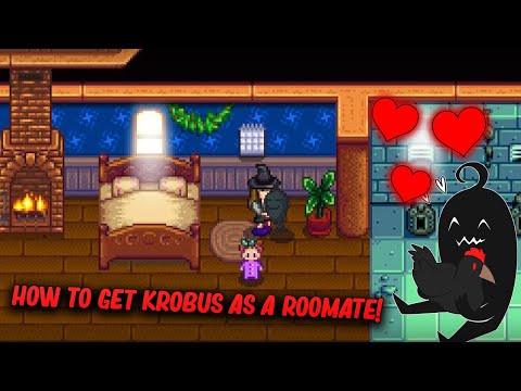Stardew Valley How To Get Krobus To Move In With You (Easy Guides)