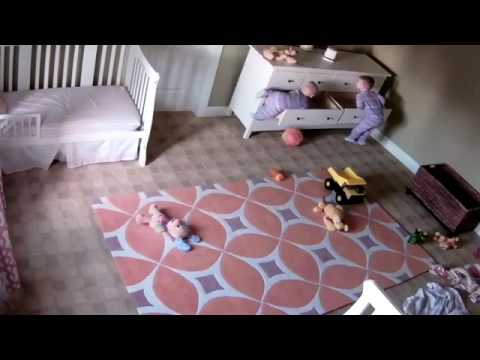 Two year old miraculously saves twin brother (full video)