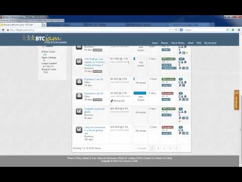 How To Request A Loan At BTCJam