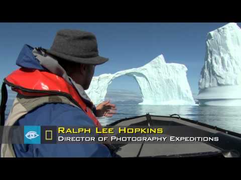 Delicate Iceberg Arch Near Greenland