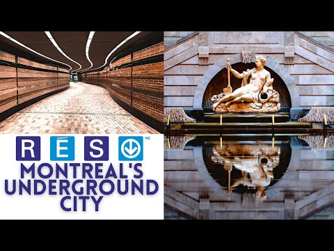 The World&#039;s Longest Underground Network (RÉSO Montréal)