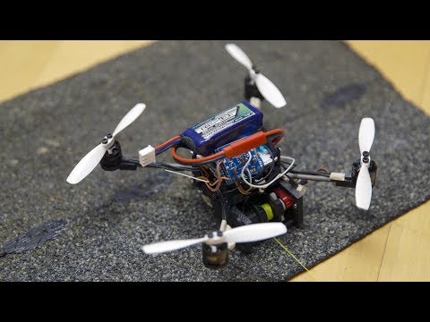 Small flying robots able to pull objects up to 40 times their weight