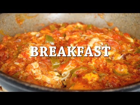 MENEMEN: DELICIOUS TURKISH BREAKFAST MEAL (TURKISH CUISINE)