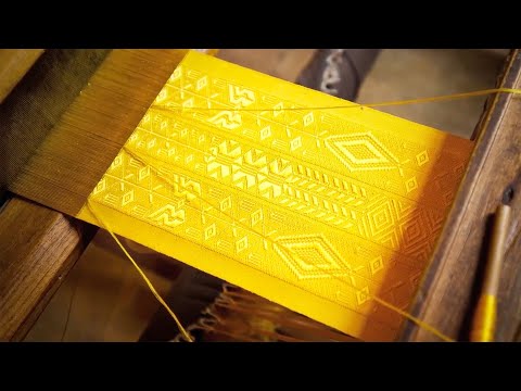 How was it made? Golden spider silk